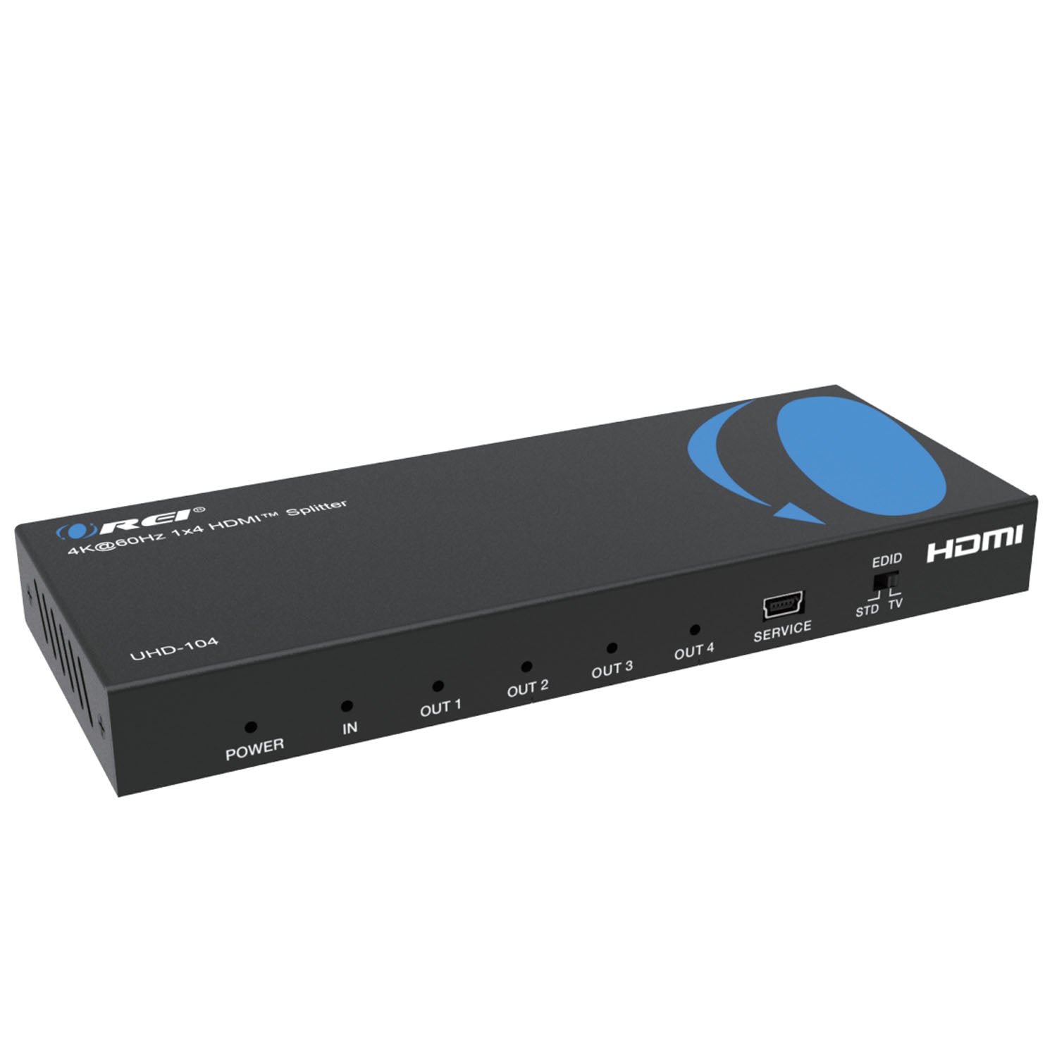 4K@60Hz 1x4 HDMI™ Splitter (UHD-104) – OREI.COM