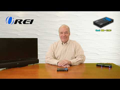 8K 2-port HDMI™ Switch (Audio Extract) (BK-21AC) – OREI.COM