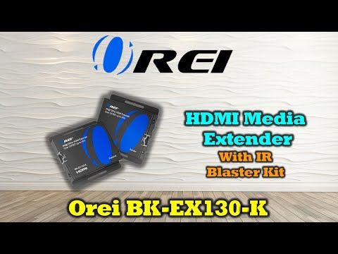 4K@120hz HDMI™ Extender (Bi-IR) - 130ft (cat6)-BK-EX130-K – OREI.COM