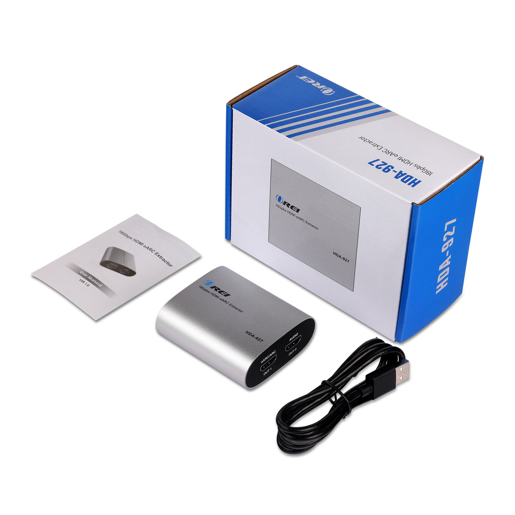 4K HDMI™ or eARC Audio Extractor-HDA-927