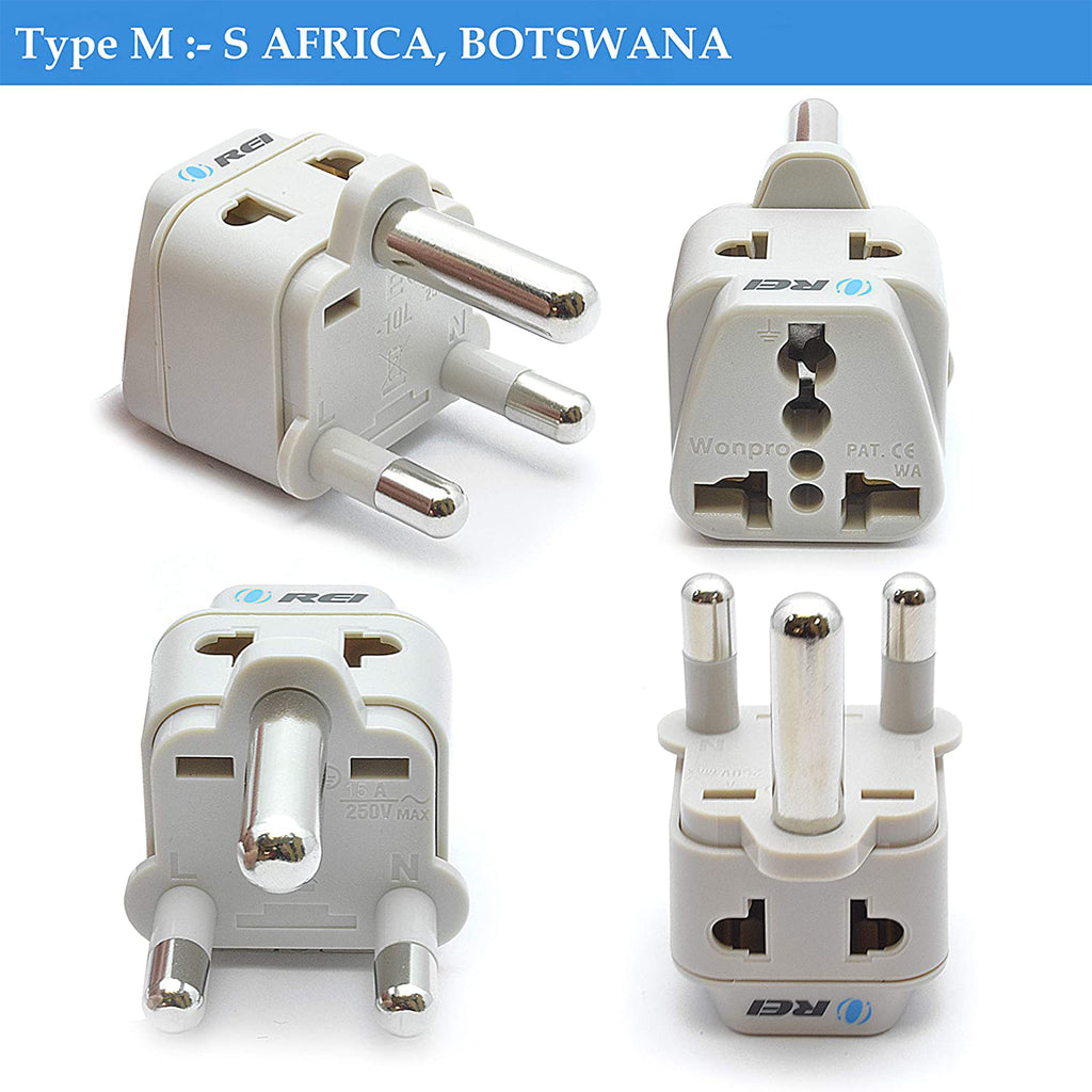World Travel Adapter Plug International- All in One-  Compact Design (DB7-SET)