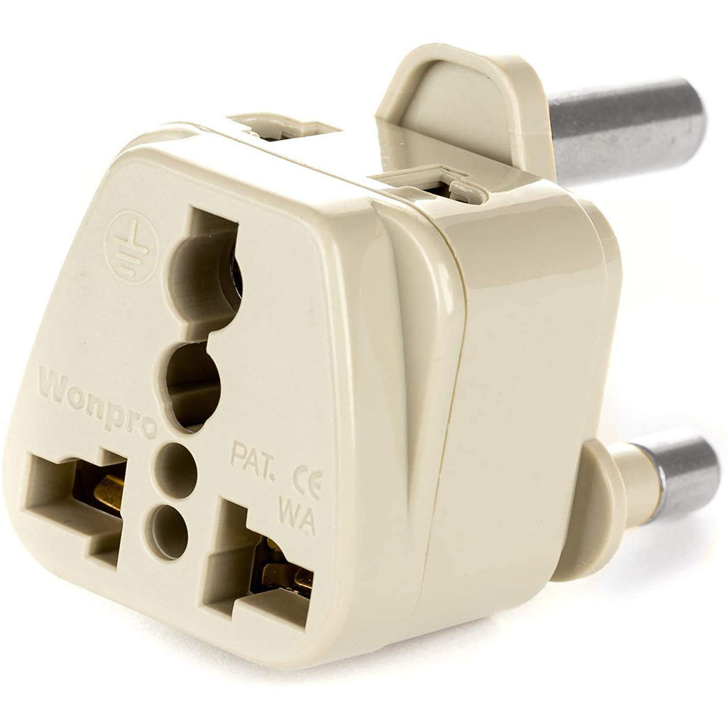 South Africa, Botswana Travel Adapter - 2 in 1 - Type M - Compact Design (DB-10L)