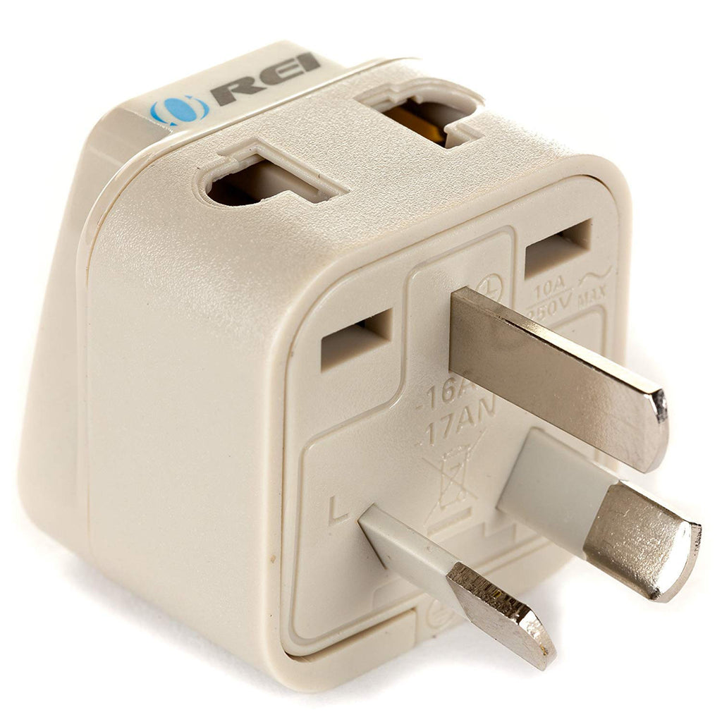 Australia, China Travel Adapter - 2 in 1 - Type I - Compact Design (DB-16)