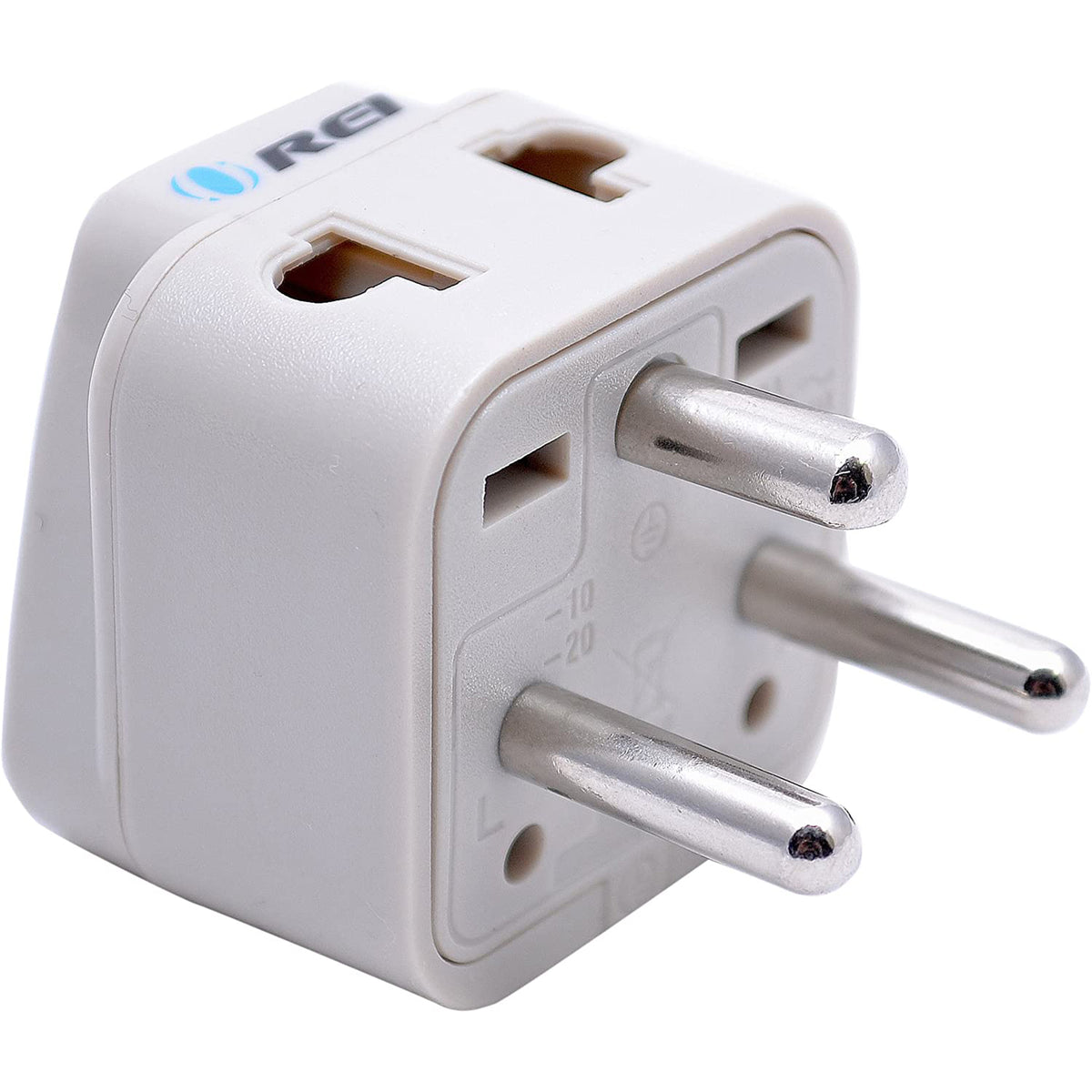 Denmark Travel Adapter - 2 in 1 - Type K - Compact Design (DB-20) | OREI