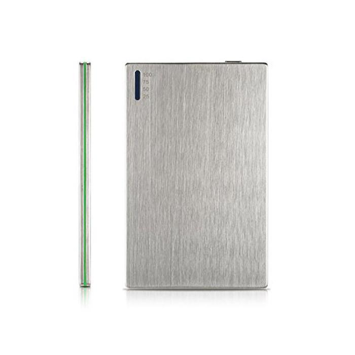 OREI Super Ultra Slim Elegant Brushed Aluminum External Battery for Cell Phones - Unicharge Technology