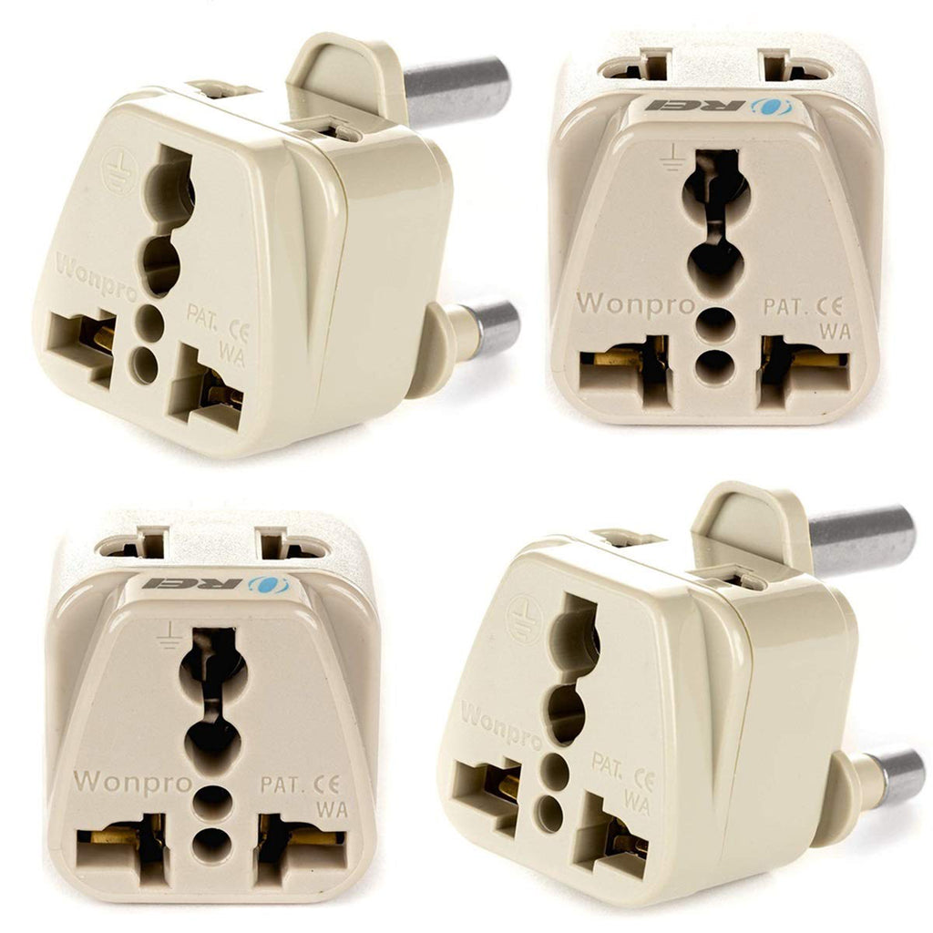 South Africa, Botswana Travel Adapter - 2 in 1 - Type M - Compact Design (DB-10L)