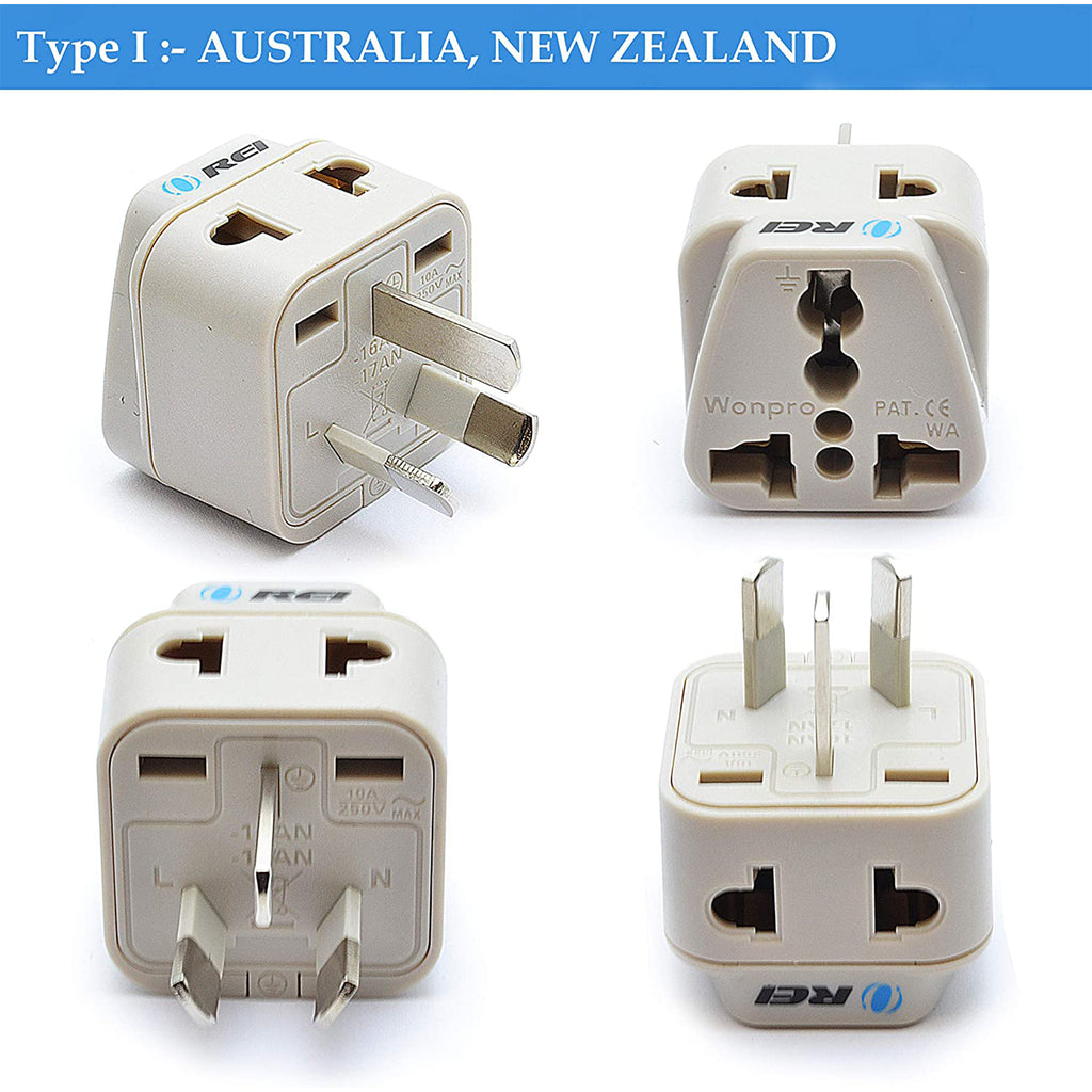 World Travel Adapter Plug International- All in One-  Compact Design (DB7-SET)