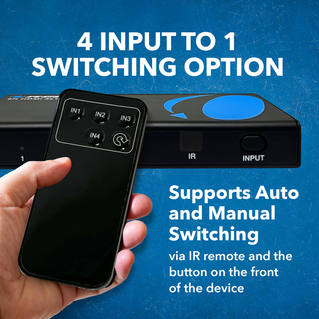 8K 4-port HDMI™ Switch-BK-401