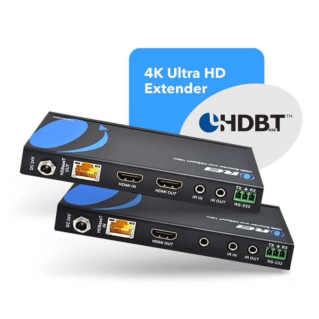 Ultra HD HDBaseT HDMI Extender Upto 230ft @4K Over Cat5e/6 (EX-230UHD)