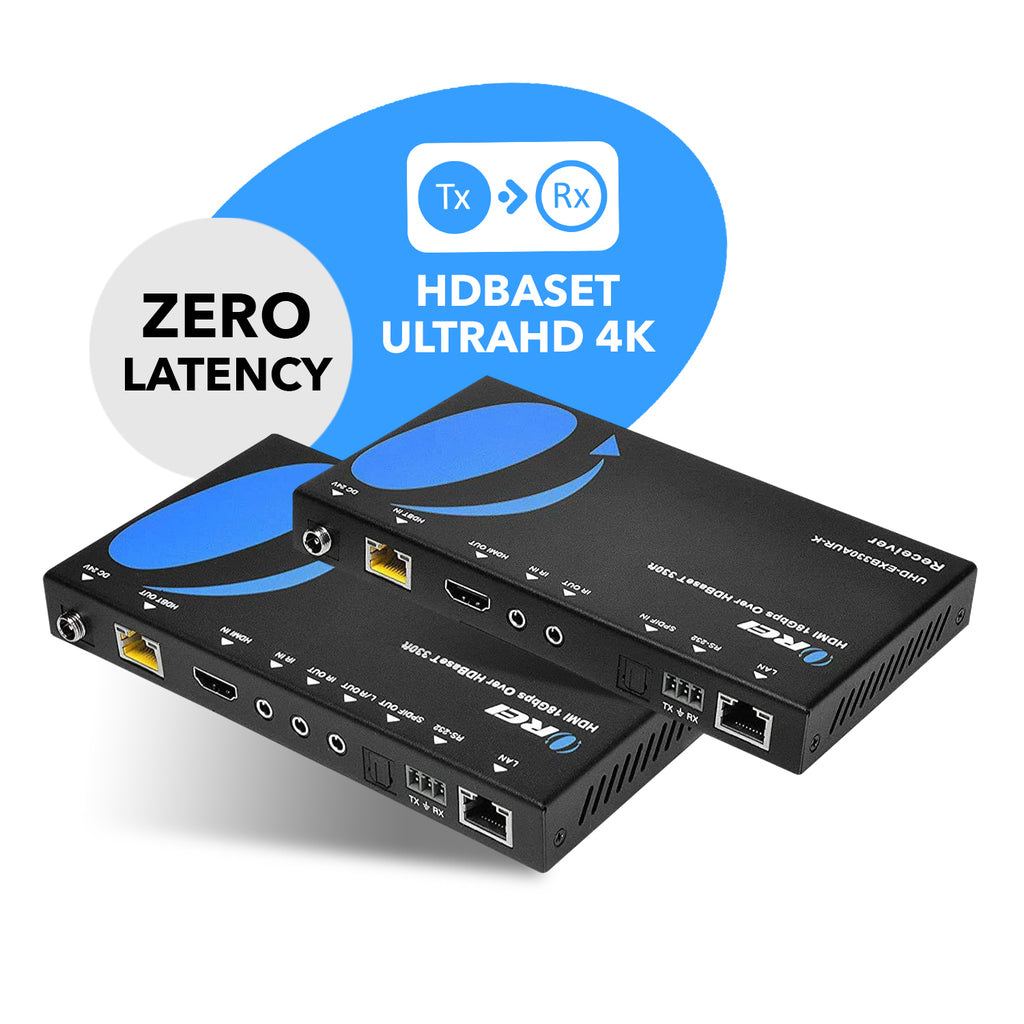 4K HDBaseT HDMI™ Extender (ARC, LAN & KVM) - 330ft (cat6)-UHD-EXB330AUR-K