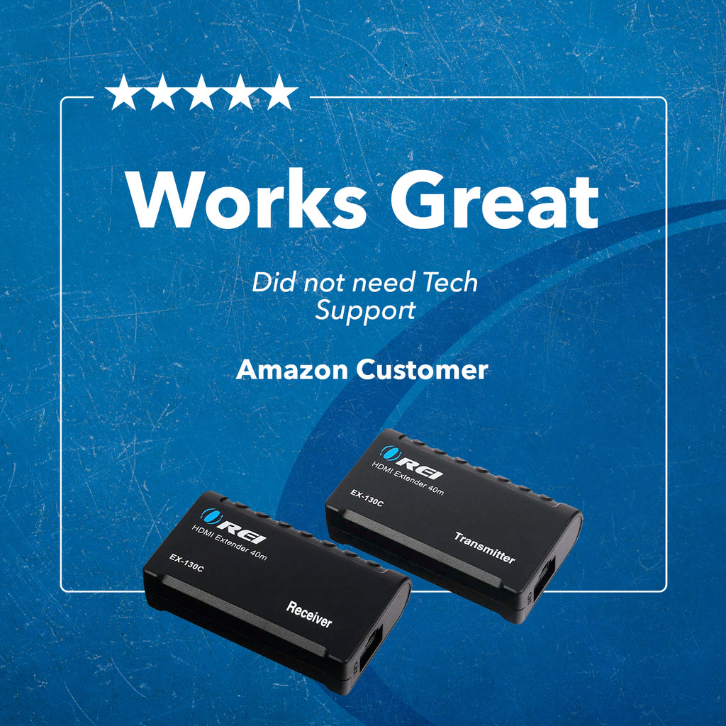 1080p HDMI™ Extender - 130ft (cat6)-EX-130C