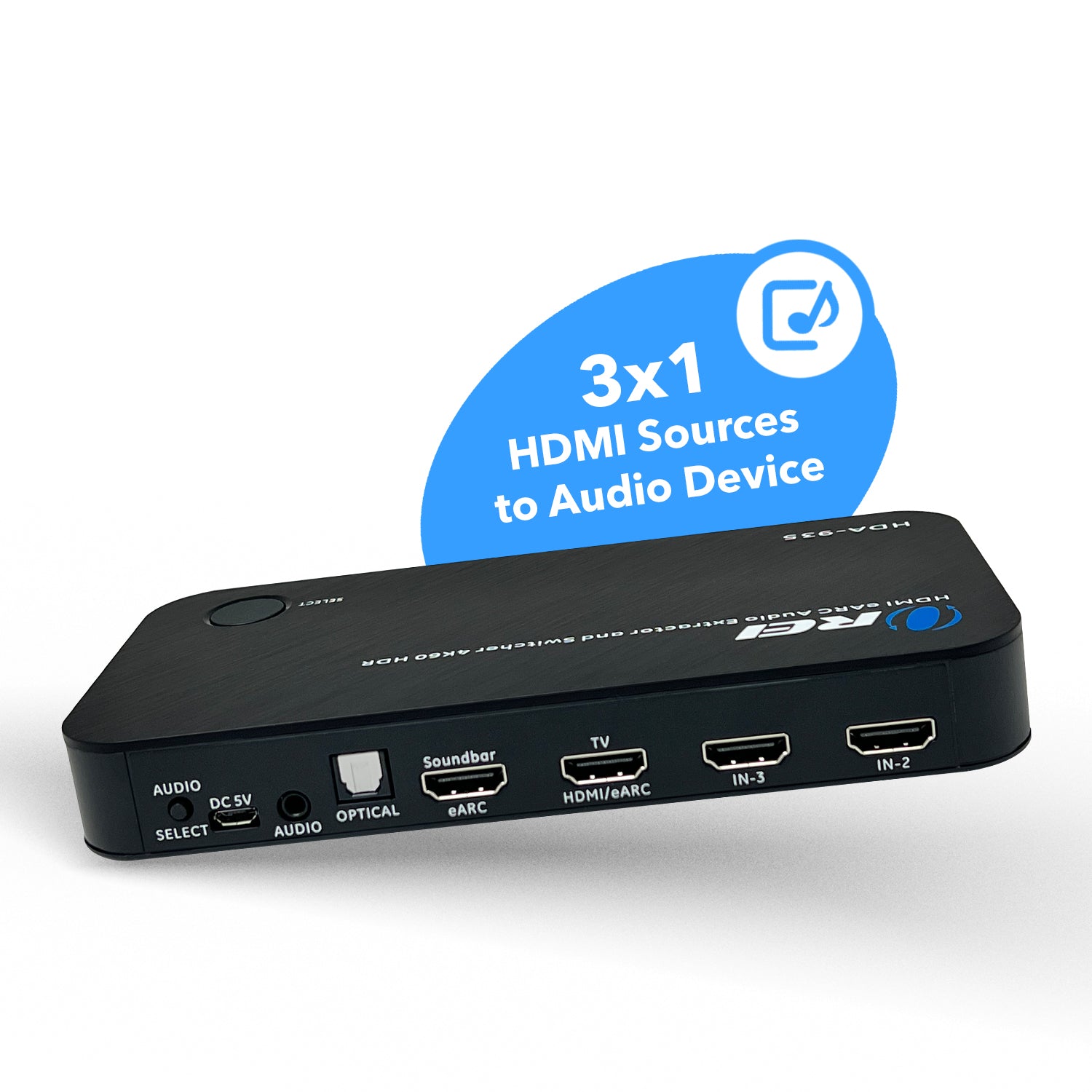 2x1 4K 120Hz HDMI Switch EARC Audio Extractor | Kaufen Auf
