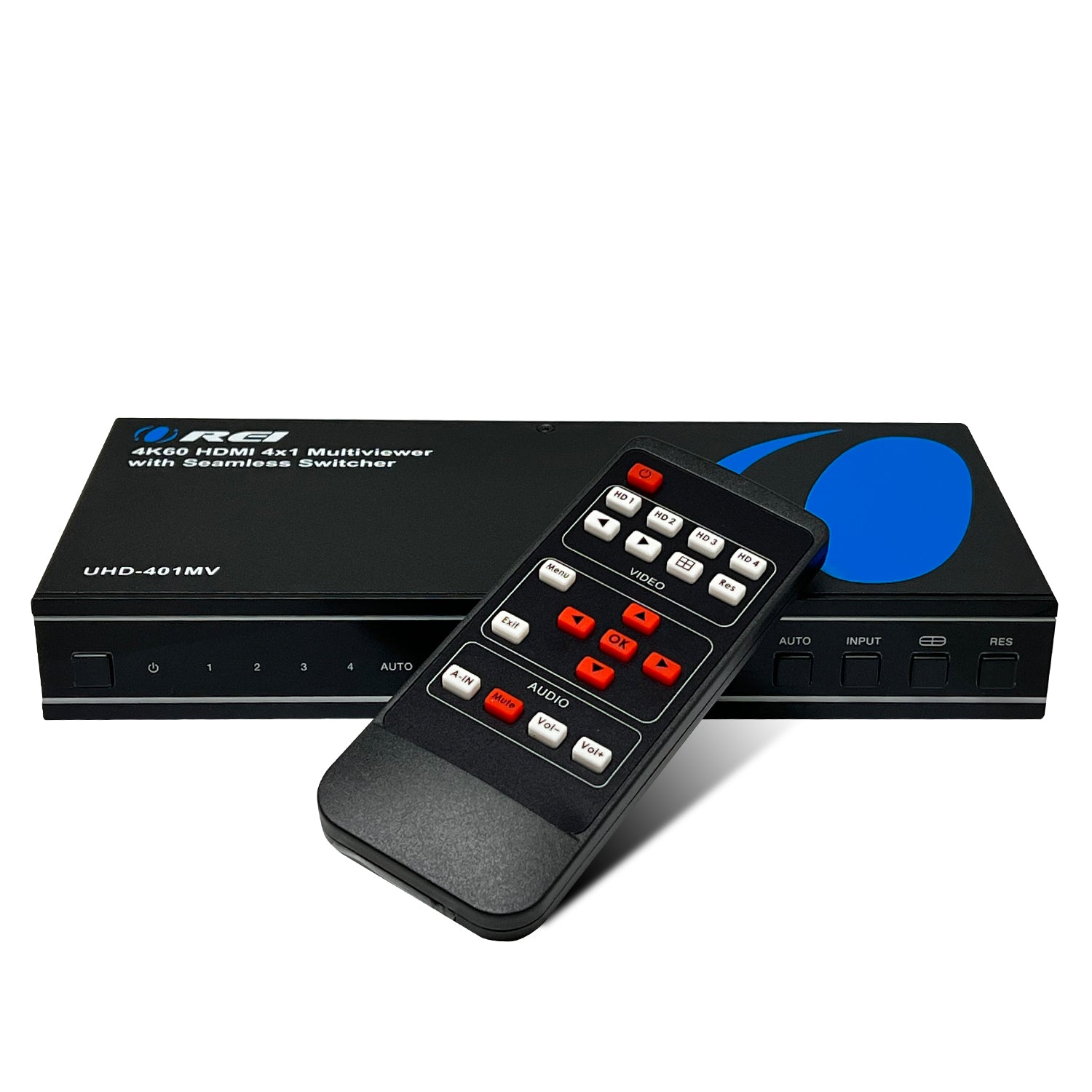 3 Port HDMI Auto Switch w/ IR Remote Control