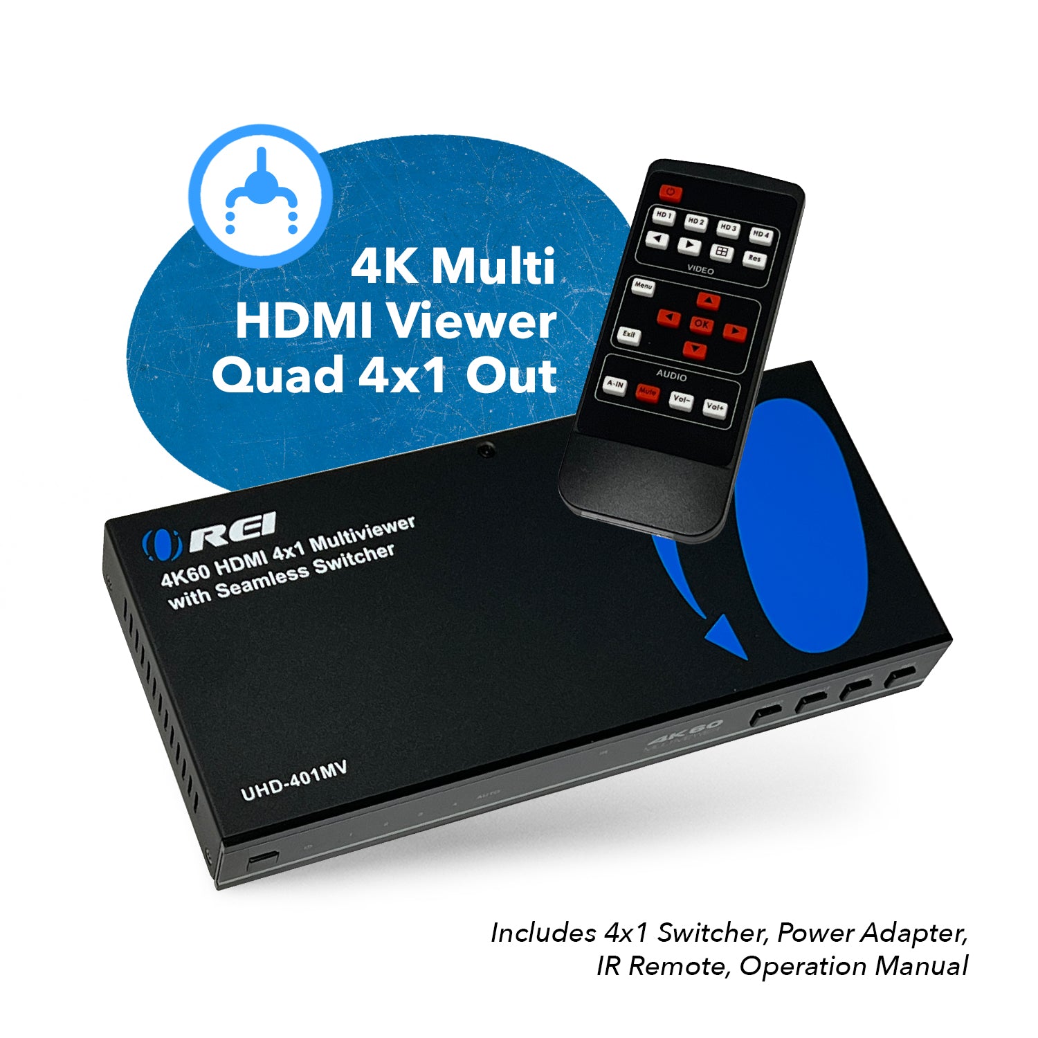 FOURKAY 2x1 HD Multiviewer