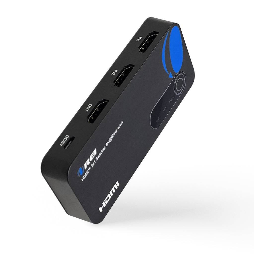 8K 2x1 HDMI Switch for Gaming consoles such as PS5 & Xbox (BK-21S)