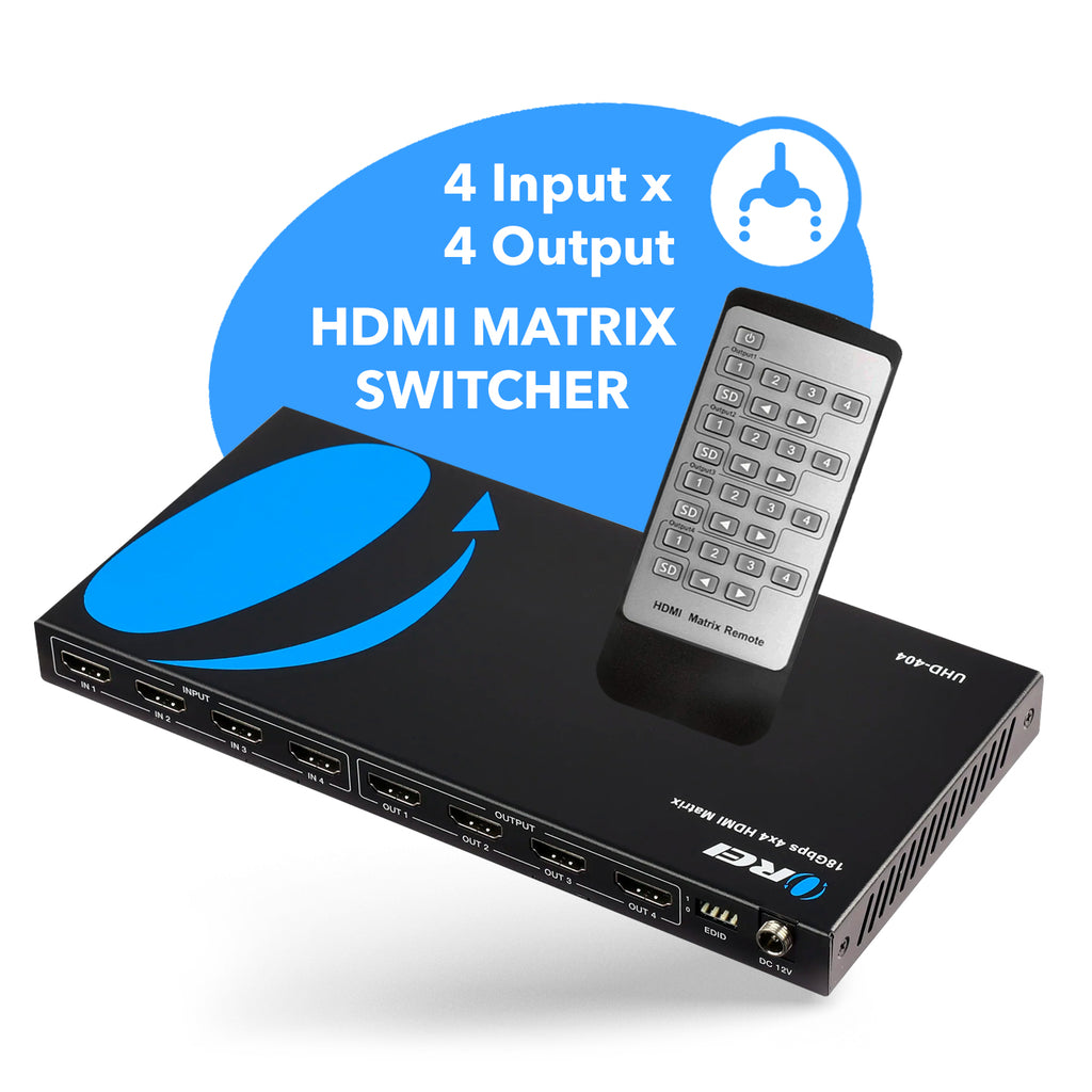4K@60hz 4x4 HDMI™ Matrix-UHD-404