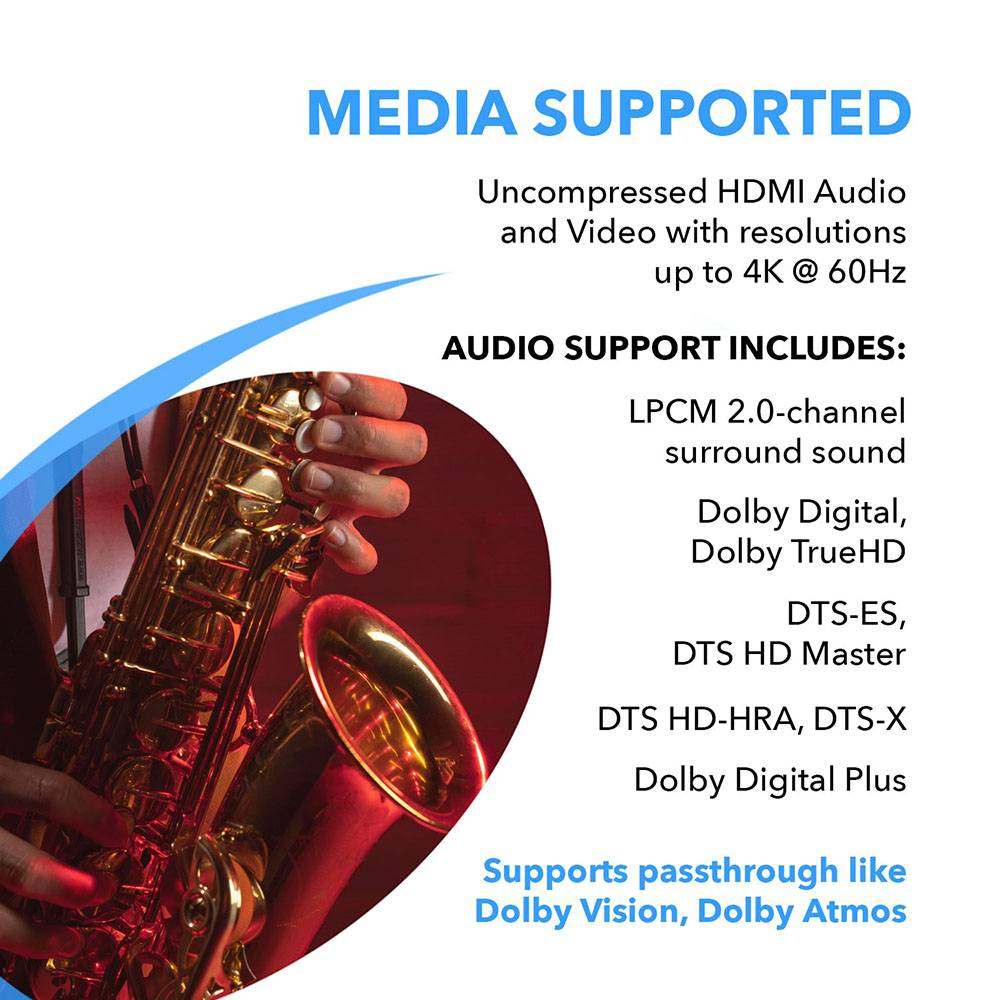 HDMI Extender with HDBaseT Over CAT5e/6/7 Upto 400 Ft - IR Control & HDMI Loopout (UHD-EXB400R-K)