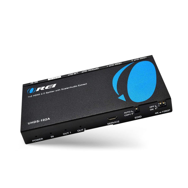 OREI Divisor HDI 8K 1 x 2, duplicado con extractor de audio UltraHD