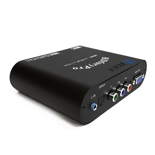 (XD-450) HDMI to YPbPr/VGA Converter, Dual HDMI Input to Analog Component Scaler Video with Optical and 3.5 Audio Out for PC Laptop Xbox PS4 PS3 TV VHS VCR Camera DVD | OREI
