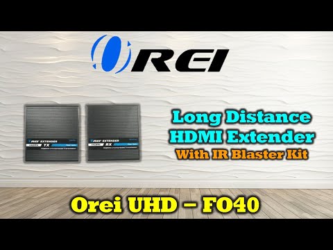 4K HDMI Extender Balun Over Fiber Optic Cable, HDR10, ARC & RS-232 Up to 40 KM - One to Many (Transmitter & Receivers sold separately)