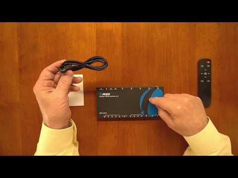 4K HDMI 2.0 4x1 HDMI Switch With Audio Extractor ARC/eARC Supported (UHDS-401A)