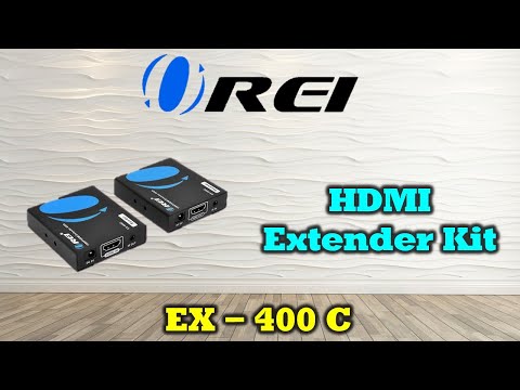 1080p HDMI Extender Over CAT6/7 upto 400 ft - IR (EX-400C)